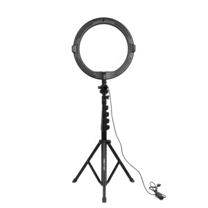 <span class=keywords><strong>AFI</strong></span> Trépied portable en aluminium avec anneau lumineux LED pour smartphone, idéal pour les selfies, température de couleur réglable, 11 pouces, 11W - Product Image 5
