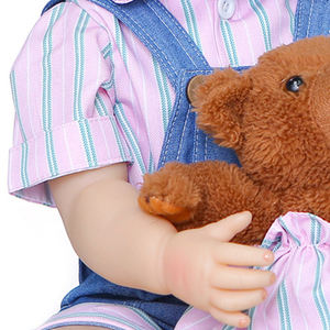 Adorables Muñecas Bebé <span class=keywords><strong>Reborn</strong></span> de 55 cm, Muñecas de Niña Realistas, Juguetes de Muñecas de Silicona - Product Image 6