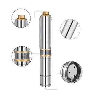 HOP ปั๊มน้ำบาดาลแบบเจาะรูลึก4SDM2-11,ปั๊มน้ำ Ac Dc 220 4นิ้ว0.75 V 550 Hp