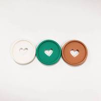 Disques de reliure, anneaux de reliure, disques de reliure en plastique, disques de reliure en forme de cœur