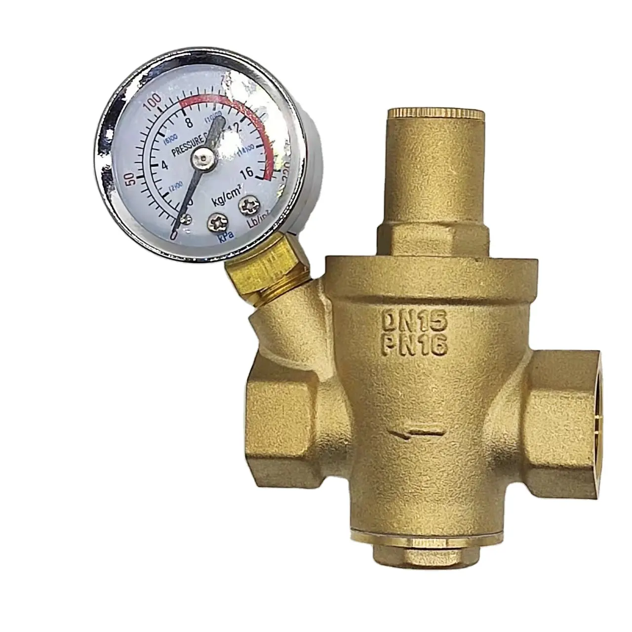 WEIING Brass Pressure Reducing Valve Brass Pressure Regulator Water Pressure Regulator Valve