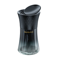 Aikun Désodorisant de Voiture Portable Luxe Léger et Élégant, Personnalisation du Logo, Purificateur d'Air, Liquide d'Aromathérapie 110ml, PP+Verre, Anti-Odeurs