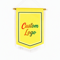 Drapeau de supporter de football miniature en tissu satiné avec impression numérique personnalisée double face TOTEMFLAG STF-PF MOQ