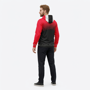 Sudadera con Capucha Personalizada para Hombre, Sublimada con Diseño Degradado y Logotipo de Bulldog, para Baloncesto - Product Image 2