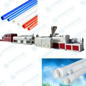 Máquina de línea de producción de tuberías de PVC, maquinaria de fabricación de paquistaní, precio