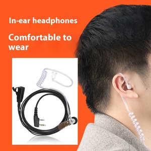 K-HEAD หูฟังอิน-เอียร์, พร้อมที่เกี่ยวหูท่ออากาศชุดหูฟังวิทยุสื่อสารสำหรับ <span class=keywords><strong>Motorola</strong></span> <span class=keywords><strong>Gp300</strong></span> Gp88 Gp600 Mtx638 - Product Image 3