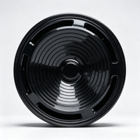 Velg Roda NEXUS RIM 12000T Desain Cekung Tempa, Alloy, Multi PCD 16-26 Inch, Hitam Gloss, Aftermarket, Custom