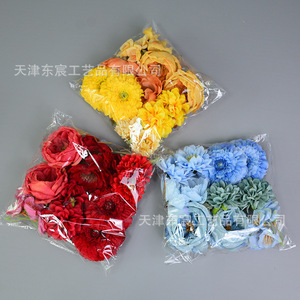 Dongchen Crafts <b>Artificial</b> Flower Material Kit Silk <b>Peony</b> 10cm And Below For Wedding Decor Hats Backpacks Hairpins - Product Image 4