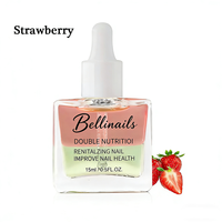 Huile revitalisante pour cuticules Bellinails 15 ml avec flacon compte-gouttes, huile de croissance et de réparation des ongles à la vitamine E, huile de soin des ongles en marque privée OEM