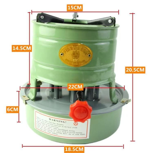 Réchaud de camping à gaz portable April Factory, design rétro en métal, durable, 1 brûleur, ustensile de cuisson pour l'extérieur - Product Image 4