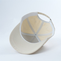 Custom 5 Panel Baseball Cap Met Borduurwerk Logo Op De Rand, Curve Rand Baseball Caps