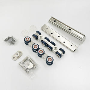 Rail de guidage pour porte coulissante en alliage de zinc - Quincaillerie pour portes et fenêtres - Product Image 1