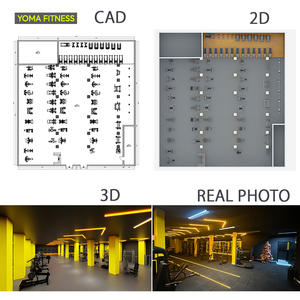 Équipement Complet <span class=keywords><strong>de</strong></span> Salle <span class=keywords><strong>de</strong></span> Sport en Gros, Machine <span class=keywords><strong>de</strong></span> Fitness <span class=keywords><strong>de</strong></span> Haute Qualité pour <span class=keywords><strong>la</strong></span> Musculation et l'Exercice Aérobique pour Clubs, Hôtels et Entreprises - Product Image 3