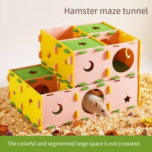 Động vật vật nuôi nhỏ hoạt động thể thao Chuột nhảy Mê Cung Chuột lùn chuột cảm thấy mê cung đồ chơi đường hầm - Product Image 2