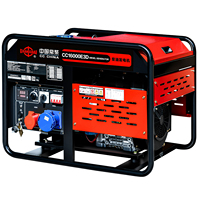 Geräuscharmer Wassergekühlter Dieselgenerator 10 kW 12 kW 15 kW Doppelspannung Bürstenloser Kupfer-Wechselstromgenerator Leiser Dieselgenerator