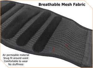 <span class=keywords><strong>Ceinture</strong></span> <span class=keywords><strong>lombaire</strong></span> respirante en filet avec logo personnalisé, bretelles amovibles et support de taille auto-agrippant pour les déménageurs - Product Image 4