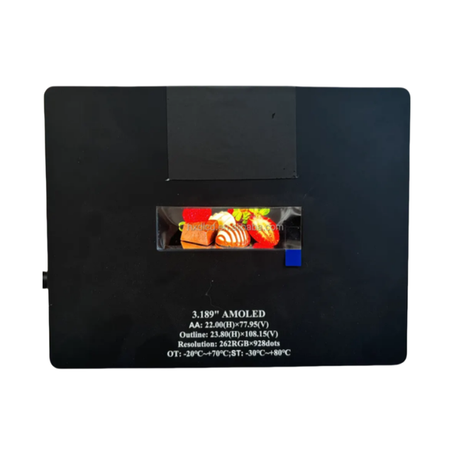 Huaxin 3.2 Inch AMOLED Display Module 720x1280 Capacitive Touch High Resolution UI Screen for Smart Handheld