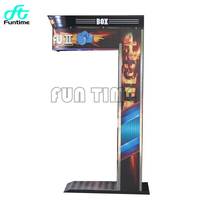 Aire de jeux équipement de parc d'attractions nouveaux autocollants personnalisés à la mode prix à pièces Arcade Punch Game Machine de boxe