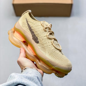 حذاء جري أصلي منسوج من الأعلى منخفض العقرب ماكس حذاء ركض مريح عالي النعل السميك يزيد ارتفاعه غير رسمي برباط للشتاء - Product Image 4