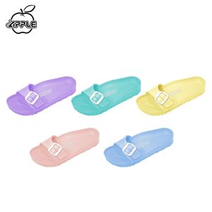 รองเท้าแตะแบบไม่ลื่นกันน้ำสำหรับใช้ในบ้านห้องน้ำใช้ได้ทั้งชายและหญิงทำจาก BG2561พาสเทลสไลด์ได้ตามธรรมชาติ - Product Image 2