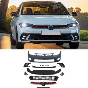 กระจังหน้ากันชนชุดประกอบสำหรับ <span class=keywords><strong>Volkswagen</strong></span> <span class=keywords><strong>Polo</strong></span> MK6.5 <span class=keywords><strong>2022</strong></span> + มาตรฐาน/<span class=keywords><strong>GTI</strong></span>/R-Line อัพเกรด MK6.5 <span class=keywords><strong>POLO</strong></span> <span class=keywords><strong>GTI</strong></span> - Product Image 1