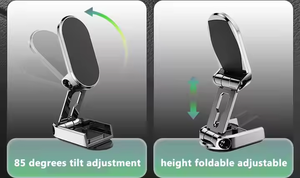 Un secondo mettere e prendere il supporto magnetico del telefono per l'automobile, forte montaggio dell'automobile del magnete per gli schermi del cruscotto - Product Image 6