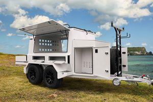 Herramienta de almacenamiento y transporte impermeable Tradesman para remolques de carga y utilidad de trabajo - Product Image 2