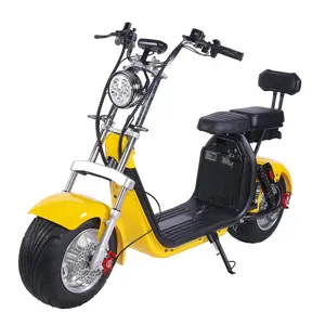 2 Wheels 1000w/2000w/3000w 60v High Speed 25-60km/h Fat Tire Electric Moped Scooter Citycoco Chopper Bike Electric Scooters