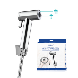 <span class=keywords><strong>Kit</strong></span> de pulvérisation de Bidet à main universel musulman, tuyau de Douche chromé - Product Image 1