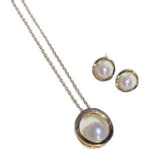 Ensemble de bijoux en argent 925 avec pendentif en forme de bague vide pour perles DIY, style tendance, argent 9232, collier - Product Image 5