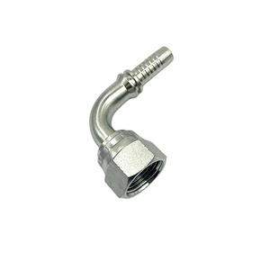26791 26791W hembra JIC <span class=keywords><strong>37</strong></span> ° giratorio 90 ° codo <span class=keywords><strong>2</strong></span> piezas manguera engarzada accesorios de extremo de manguera hidráulica codo de acero - Product Image 5