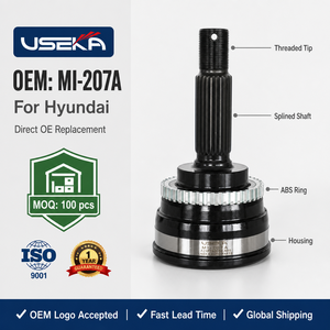 Giunto CV per Albero di Trasmissione Auto USEKA di Alta Qualità, Ricambio OEM MI 207A per Auto <span class=keywords><strong>Hyundai</strong></span> - Product Image 2