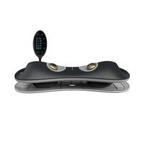 Masseur lombaire sans fil OEM réglable Vibration électrique Compression à chaud Relaxation Massage matelas Appareil de traction dorsale