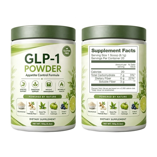 New Hot Selling Products GLP 1 Powder Appetite Control Formula Gluten Free Dietary Supplement Weight Management