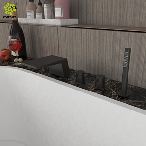 yingchuan Cascade sheet flow <strong>waterfall</strong> mixer bathroom bathtub faucet 304 stainless steel bathtub mixer <strong>tapware</strong> with handshower - Product Image 2