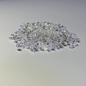 Diamanti Naturali Sciolti Bianchi Veri Melee, Rotondi Piccoli 0.8-3.0mm, Colore F-G, Purezza VVS - Product Image 4