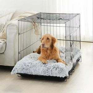 Moderne Winter warm verdickte lange Plüsch umwelt freundliche Hunde bett matte Wasch bare große Sofa matte Soft Sleeping Kennel Pet Supplies - Product Image 4