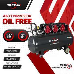 <span class=keywords><strong>Compresseur</strong></span> <span class=keywords><strong>d</strong></span>'<span class=keywords><strong>Air</strong></span> Industriel SPERAN Haute Pression Robuste <span class=keywords><strong>150</strong></span> <span class=keywords><strong>Litres</strong></span> Sans Huile Silencieux - Product Image 1