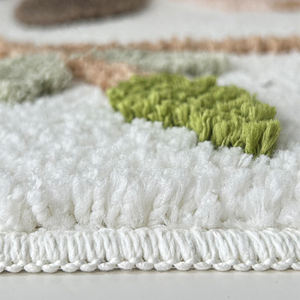 טרנדי קריקטורה אבטיח מלון מבנה מבנה מחצלות מיקרופייבר לא להחליק מים מחצלות מים microfibefluplush מרית מים סופג אמבטיה - Product Image 2