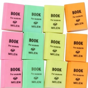 Borradores de Estilo Nuevo, Borradores de Papelería para Estudiantes con Forma de Libro de Dibujos Animados en 3D, Diversión de Lectura con Mini Borrador de Libro, Suministros de Oficina y Escolares - Product Image 5