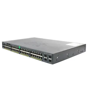 WS-C2960X-48TS-LL 48port Giga Network Switch 2960X Switch LAN LITE 2SFP Original used