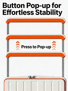 <span class=keywords><strong>Valise</strong></span> de voyage à ouverture frontale avec port de charge USB, porte-gobelet, serrure TSA, ABS+PC, roulettes pivotantes, chargement frontal - Product Image 3