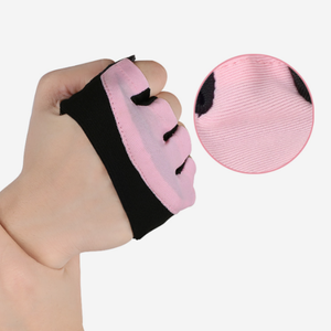 ถุงมือออกกำลังกายสี่นิ้วพร้อมที่จับซิลิโคนสำหรับผู้ชายและผู้หญิงดีไซน์ล่าสุด - Product Image 2