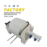 Système de treuil hydraulique marin KLD à double câble avec contrôle synchrone pour grues de bateaux, ouverture/fermeture de portes de cabine de navires, haute capacité