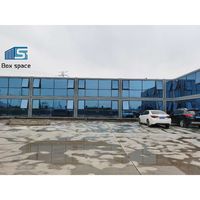 Maisons préfabriquées modernes de luxe en structure légère en acier, modulaires, prêtes à l'emploi, fabriquées au Brésil, en kit, type conteneur