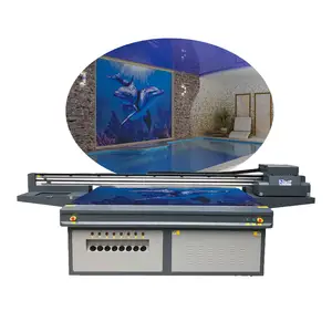 Fabricante de equipamentos de impressão digital impressora de vidro acrílico YC2513L impressora digital plana led uv
