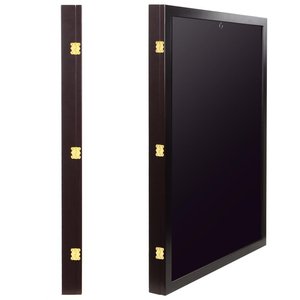 Lớn <span class=keywords><strong>Acrylic</strong></span> móc treo tường tùy chọn bóng chày bóng rổ bóng đá vuông khung ảnh hiển thị trường hợp bóng box-jersey hiển thị - Product Image 3