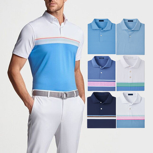 Vente en gros Custom Dye Sublimation impression chemise de golf hommes vêtements design golf vêtements marques - Product Image 1