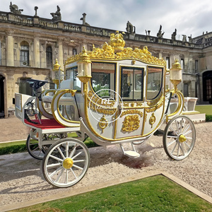 Calèche royale électrique sans chevaux à 4 roues, véhicule <span class=keywords><strong>de</strong></span> tourisme pour <span class=keywords><strong>mariage</strong></span> avec 1 à 3 sièges - Product Image 5