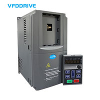 Convertisseur de fréquence monophasé 1,5 kW 2 CV, variateur de fréquence VFD 220 V 50/60 Hz, contrôle vectoriel AC pour pompe, ventilateur et compresseur